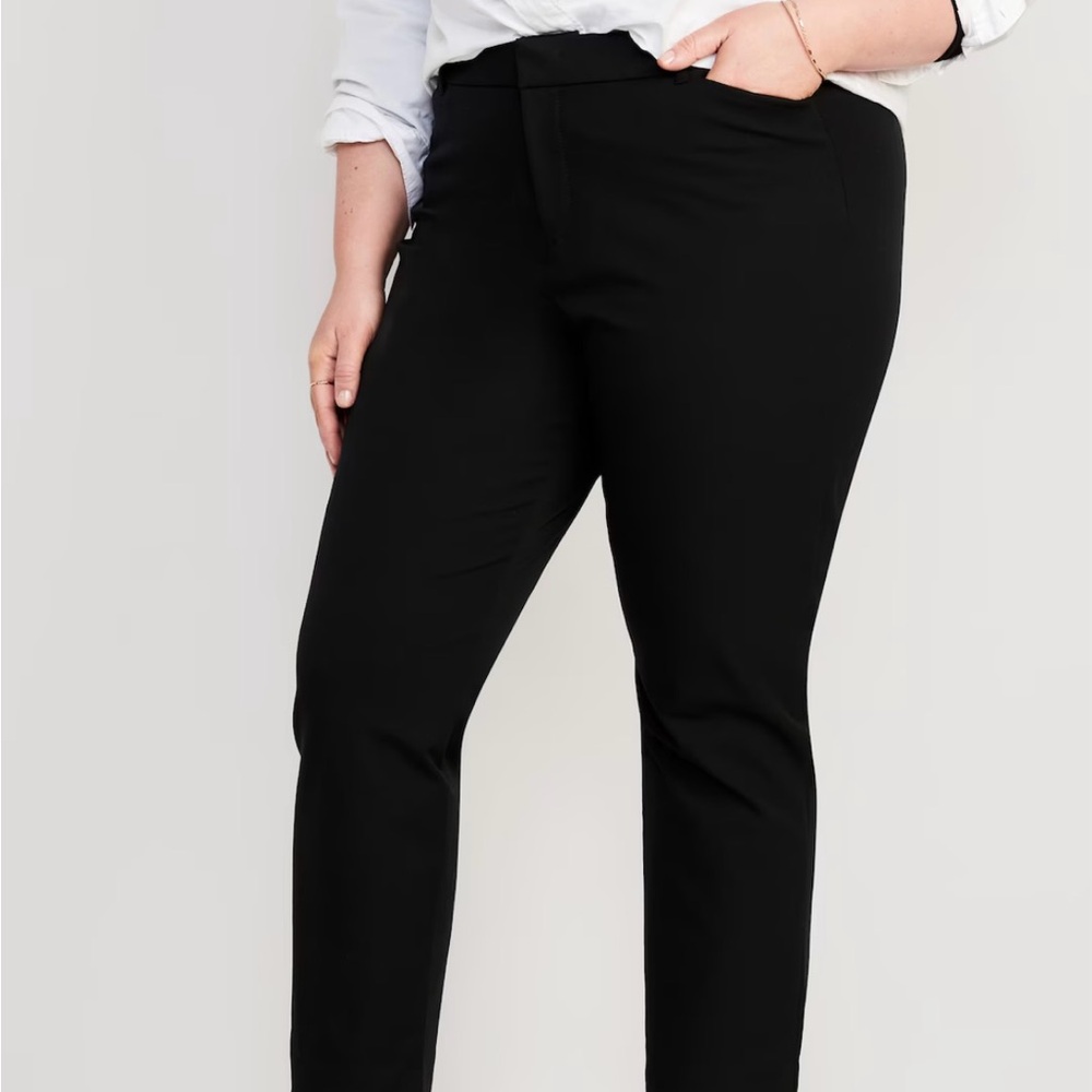 Old Navy Black Straight Leg Pants